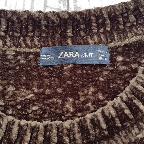 2 for 40 Zara long sleeve crop sweater. - Picture 2 of 6